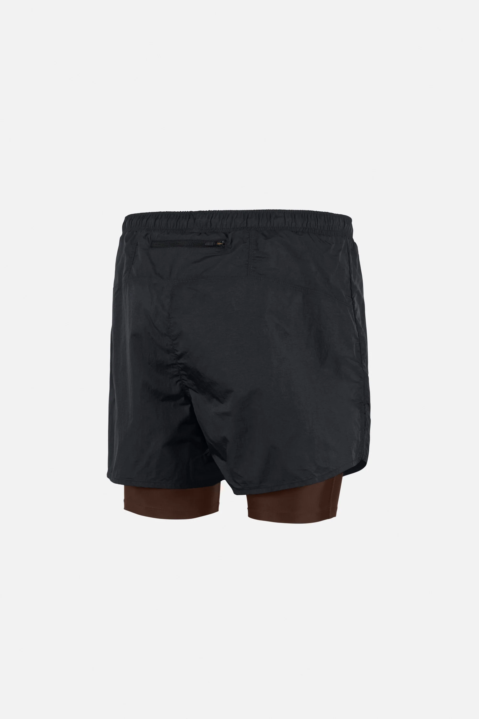 Ultralight Nylon Trail Shorts, Obsidian/Umber - Image 2