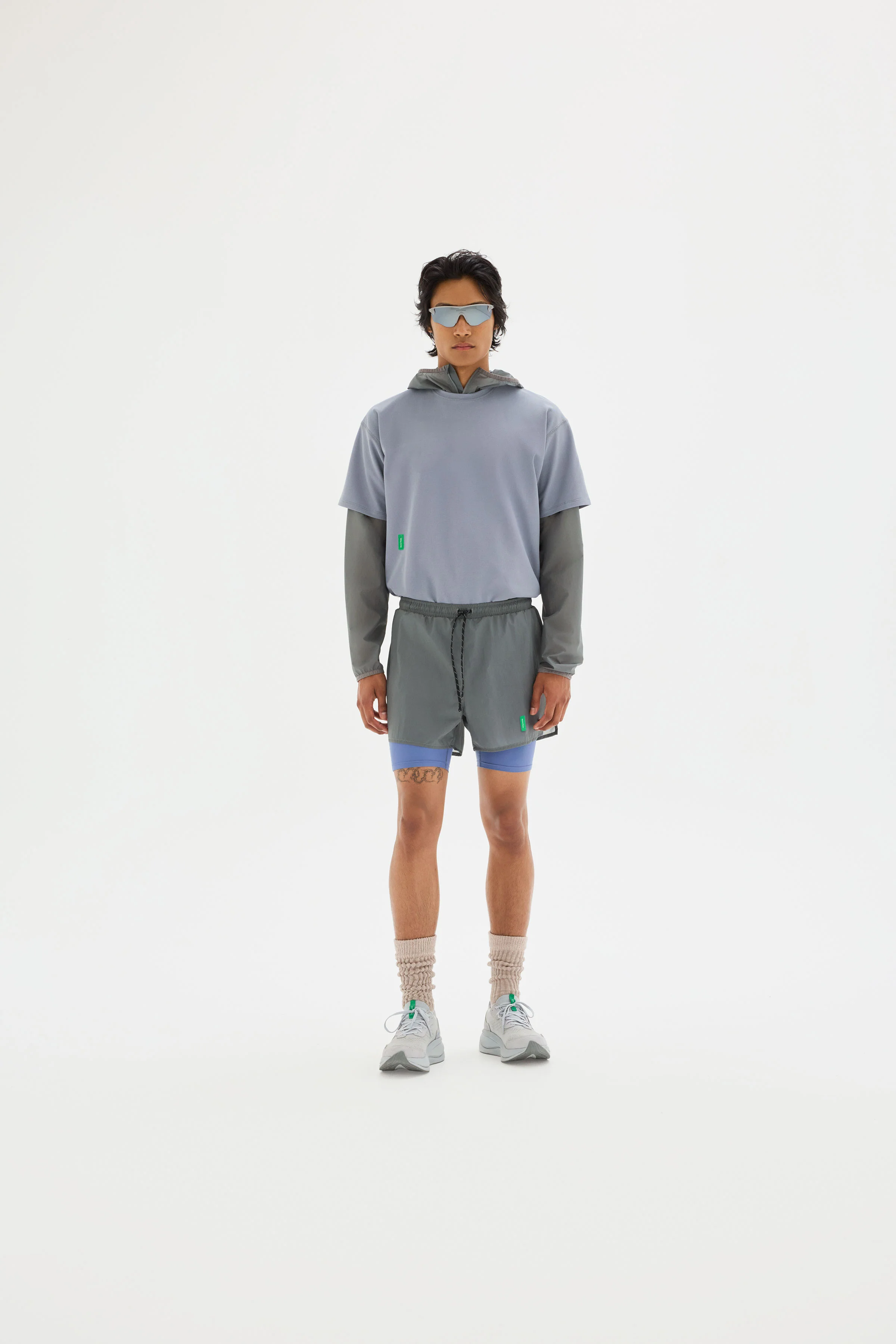 Ultralight Nylon Wind Jacket, Graphite - Image 3