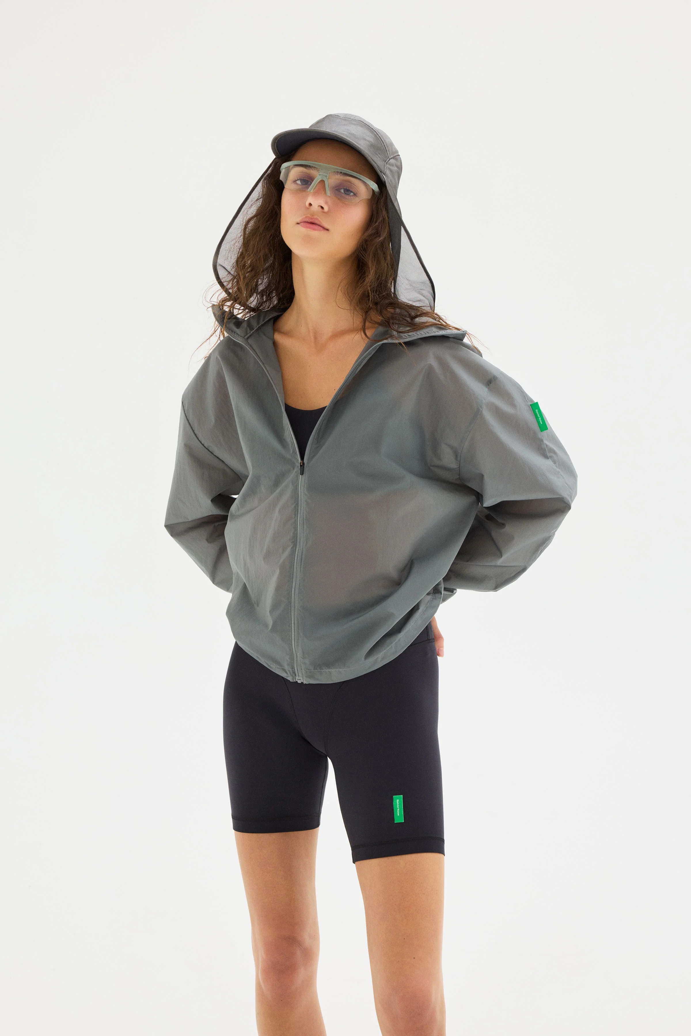 Ultralight Nylon Windbreaker, Graphite - Image 3