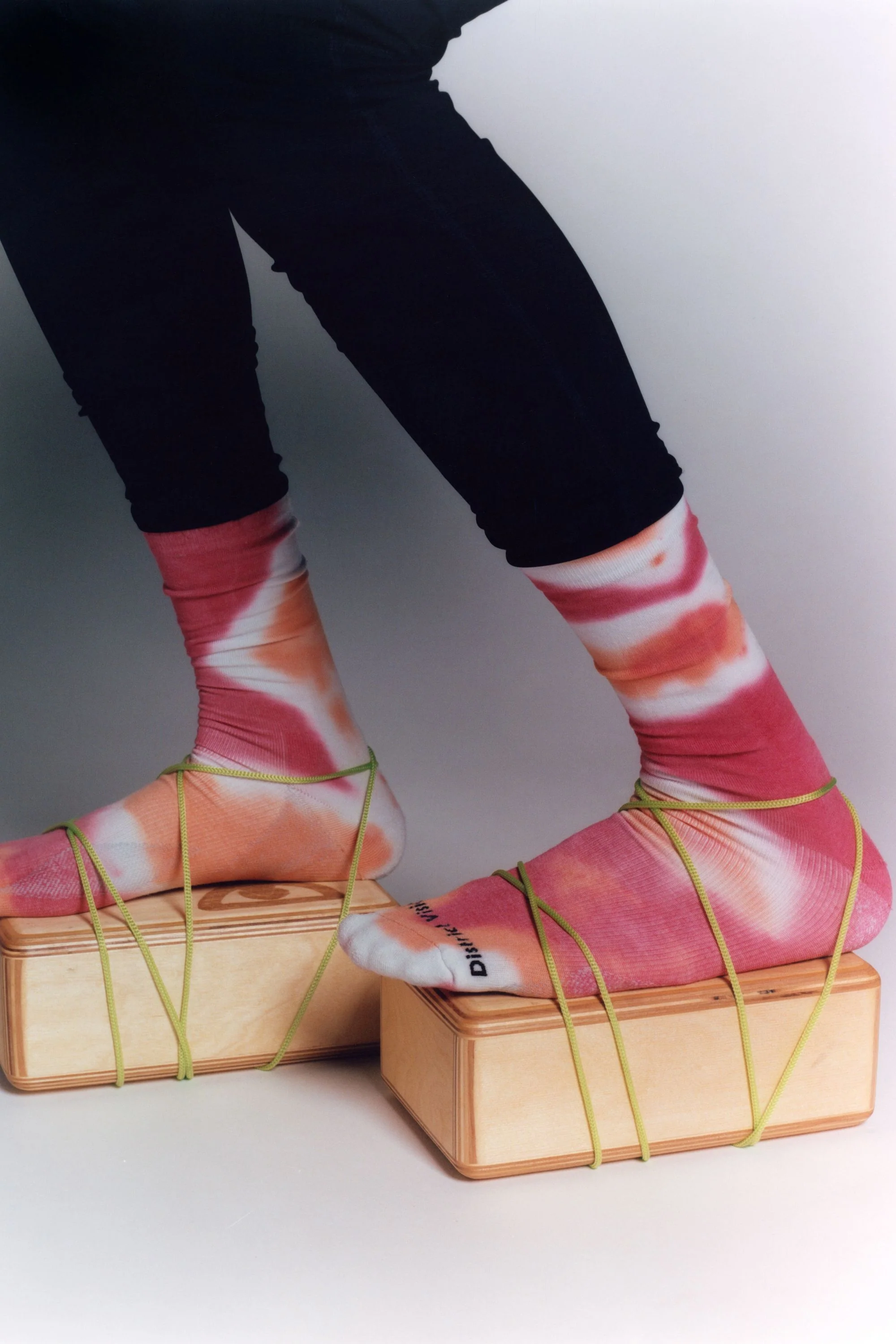 Performance Cordura Crew Socks, Tie Dye - Image 3